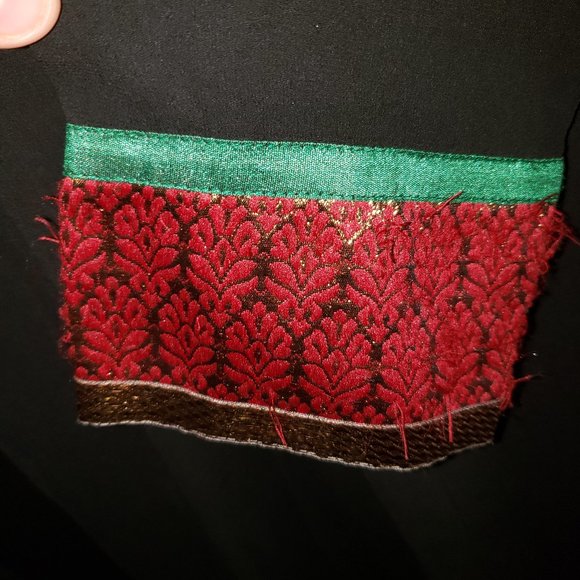 3-Piece Indian Wedding Salwar Dress Suit-Plus Size - Picture 3 of 7